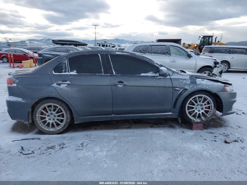 2008 Mitsubishi Lancer Evolution Gsr VIN: JA3AW86V58U048603 Lot: 44083333