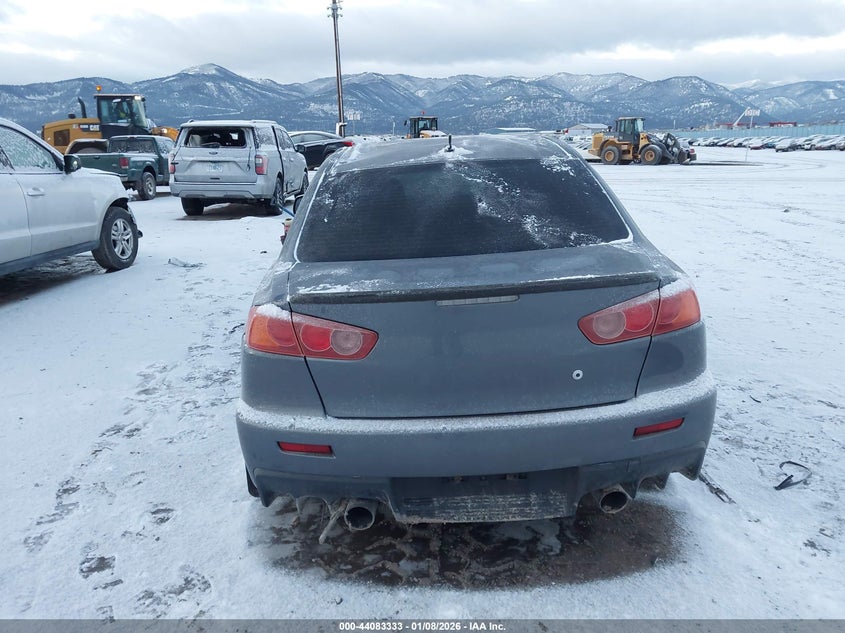 2008 Mitsubishi Lancer Evolution Gsr VIN: JA3AW86V58U048603 Lot: 44083333