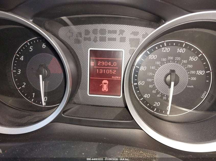 2008 Mitsubishi Lancer Evolution Gsr VIN: JA3AW86V58U048603 Lot: 44083333