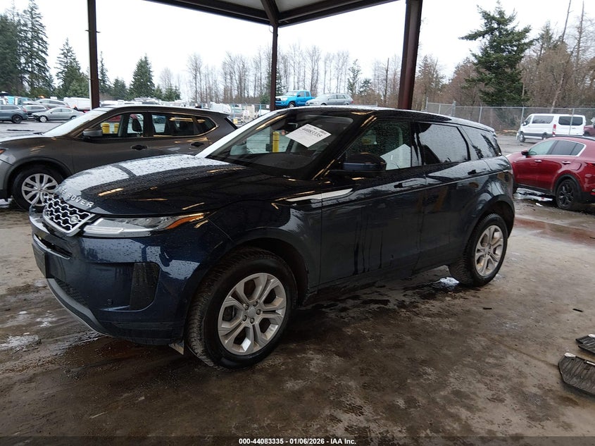 Vin: salzj2fx2mh140393, lot: 44579171, land rover range rover evoque s 20212