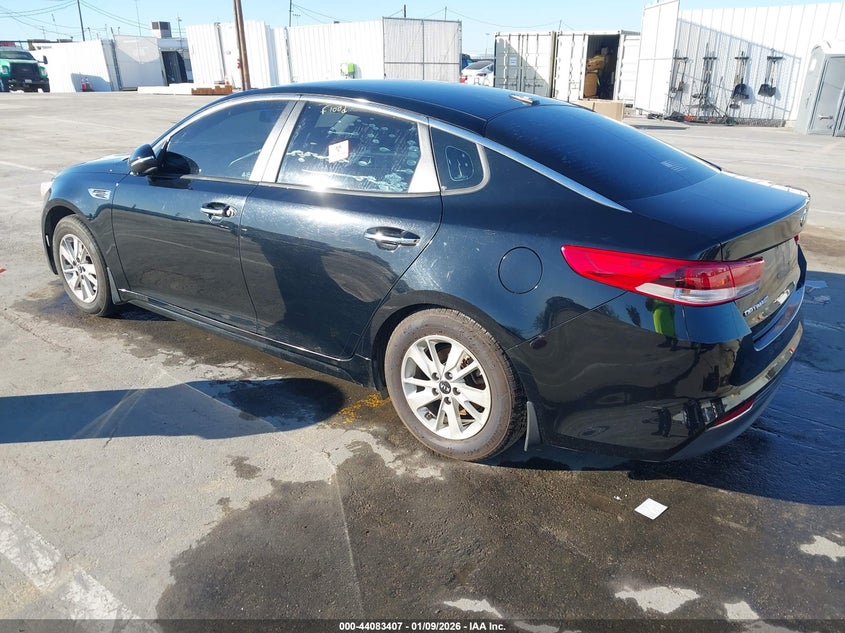 Vin: 5xxgt4l35gg090712, lot: 44579243, kia optima lx 20163