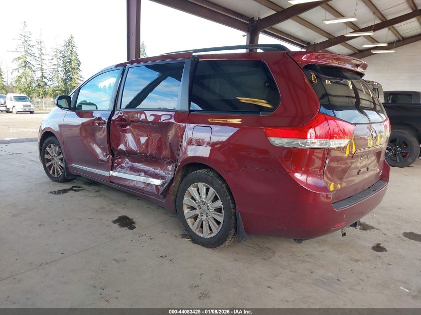 2014 Toyota Sienna Xle 7 Passenger