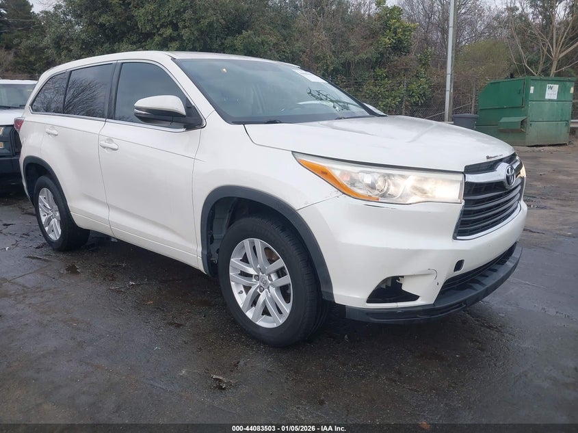 2014 Toyota Highlander Le