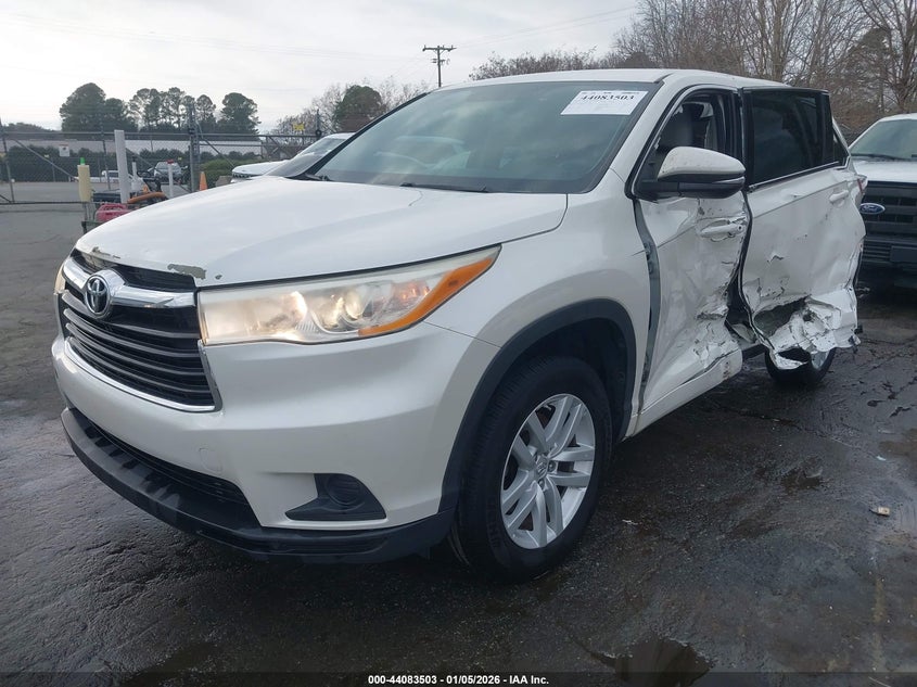 2014 Toyota Highlander Le