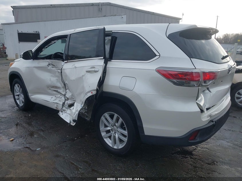 2014 Toyota Highlander Le