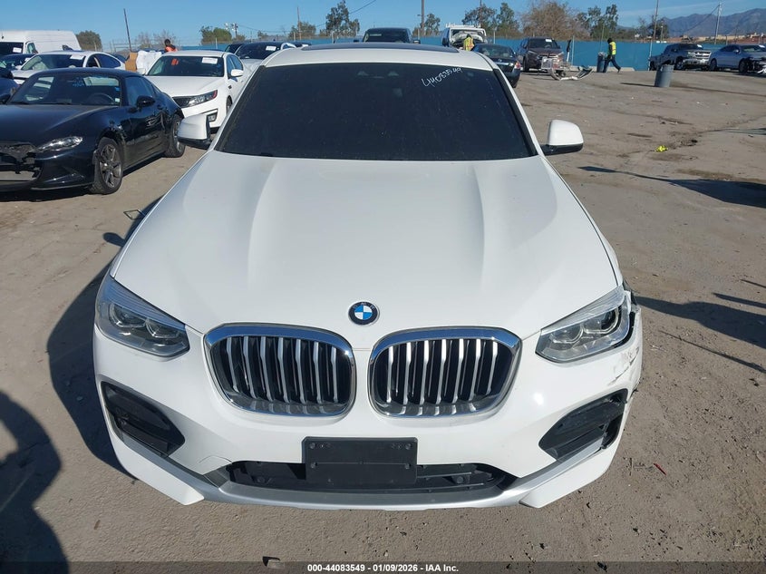 2020 BMW X4 xDrive30I VIN: 5UX2V1C09L9B531 Lot: 44083549