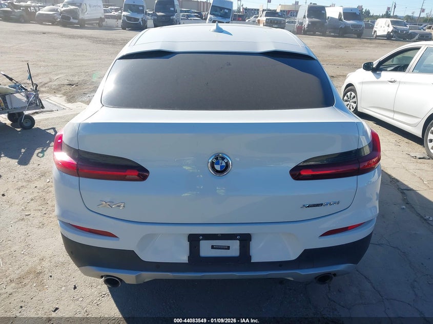 2020 BMW X4 xDrive30I VIN: 5UX2V1C09L9B531 Lot: 44083549