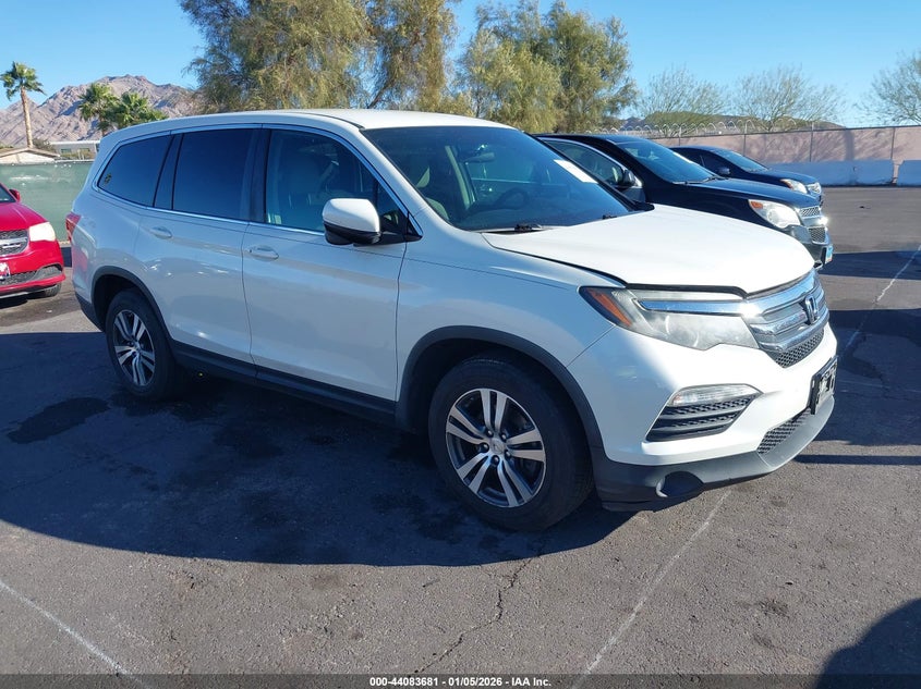 5FNYF5H36GB016504 2016 Honda Pilot Ex auction photo 1