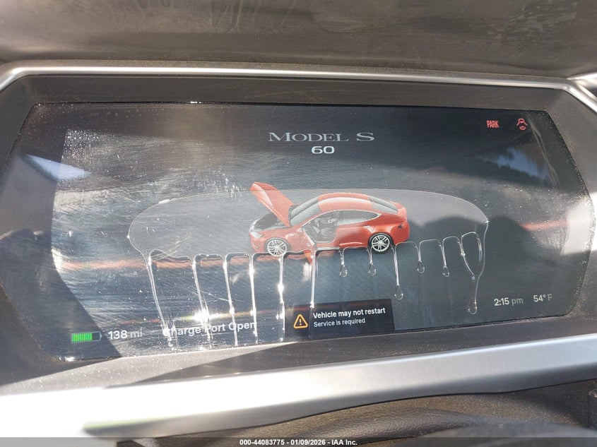 2013 Tesla Model S VIN: 5YJSA1AC3DFP10926 Lot: 44083775