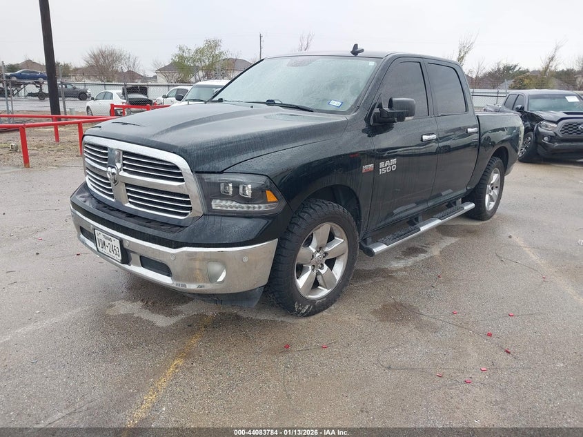 Vin: 3c6rr7lt2gg388566, lot: 44579620, ram 1500 big horn 20162