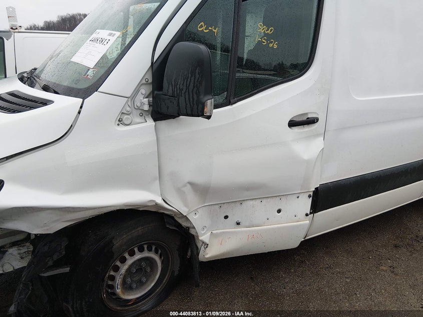 2019 Mercedes-Benz Sprinter 2500 High Roof V6 VIN: WD3PF1CD6KP080801 Lot: 44083813