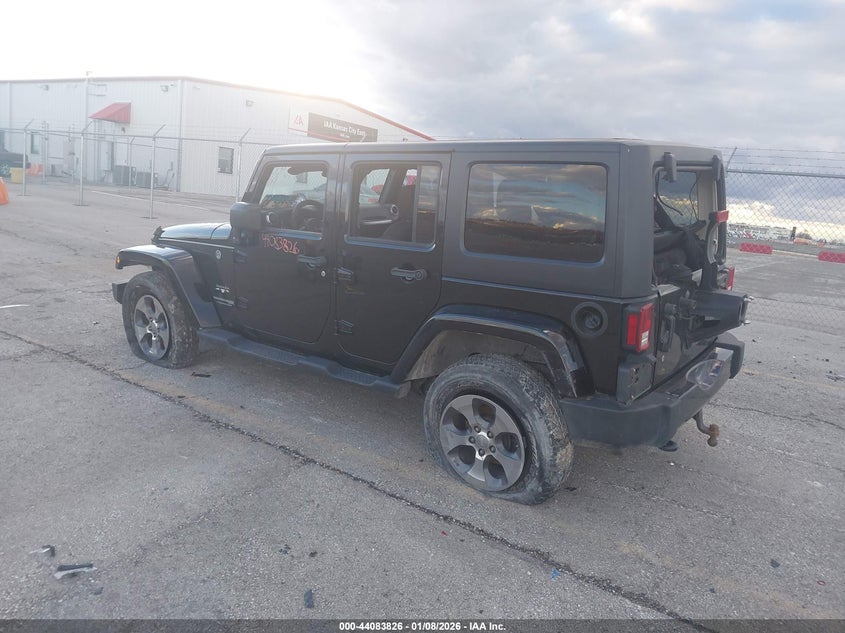 2018 Jeep Wrangler Jk Unlimited Sahara 4X4