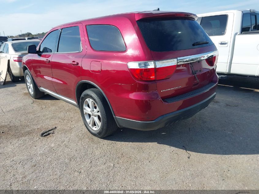 2013 Dodge Durango Sxt