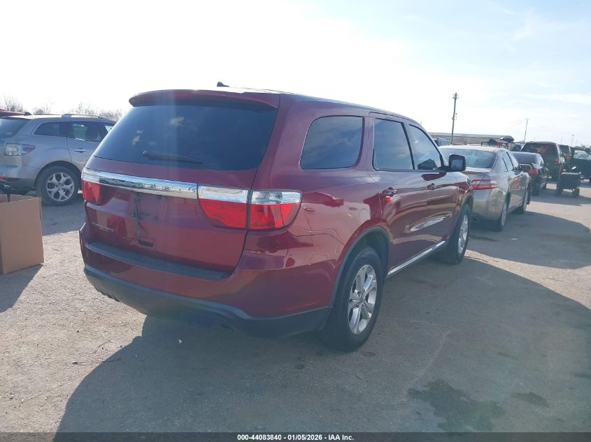 2013 Dodge Durango Sxt