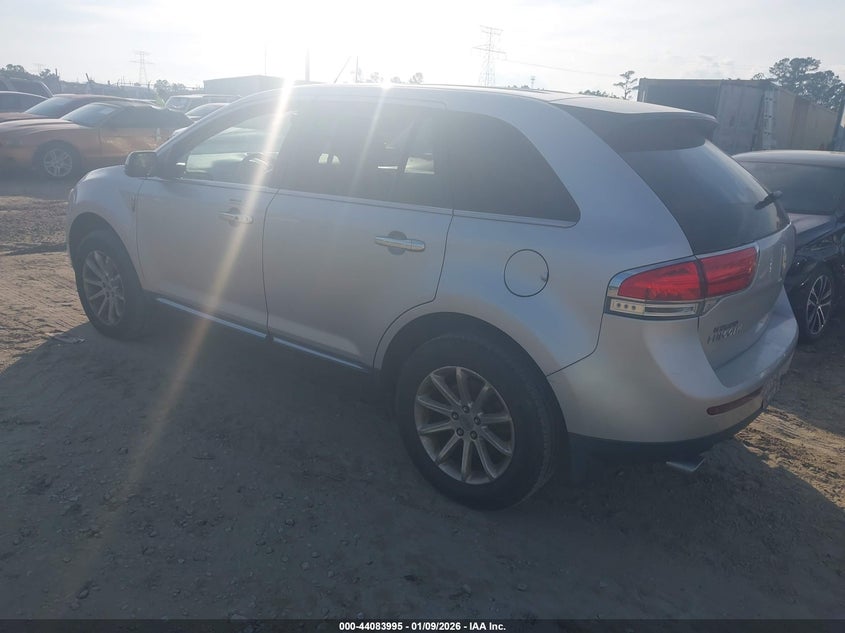 Vin: 2lmdj6jk3dbl27773, lot: 44579848, lincoln mkx 20133