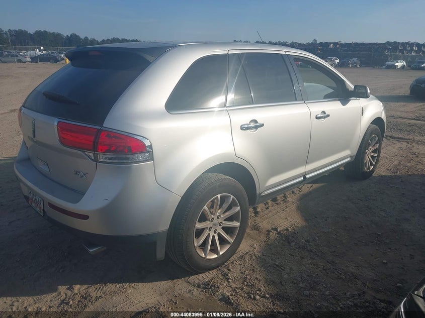 Vin: 2lmdj6jk3dbl27773, lot: 44579848, lincoln mkx 20134