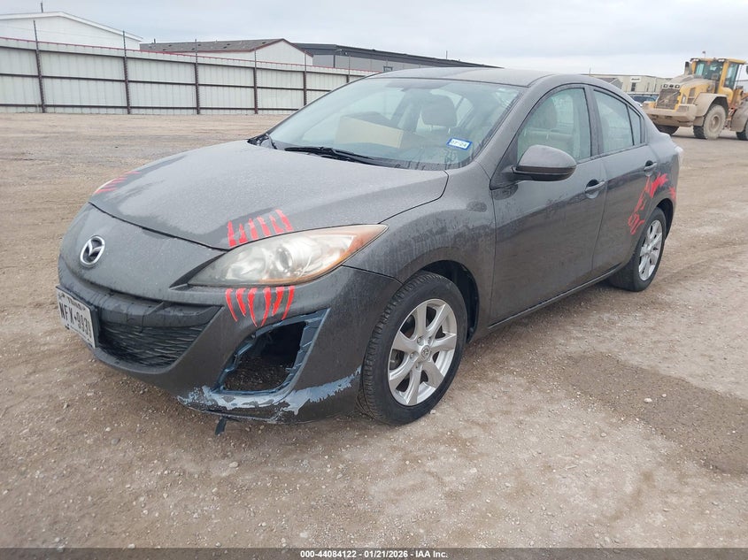 Vin: jm1bl1vf2b1447400, lot: 44579975, mazda mazda3 i touring 20112