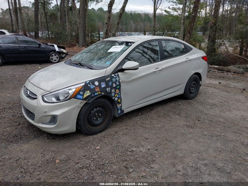 2016 Hyundai Accent Se VIN: KMHCT4AE8GU003684 Lot: 44084156