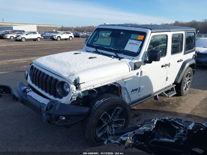 VIN 1C4RJXN66SW596449 2025 JEEP WRANGLER 4XE SPORT S 4XE