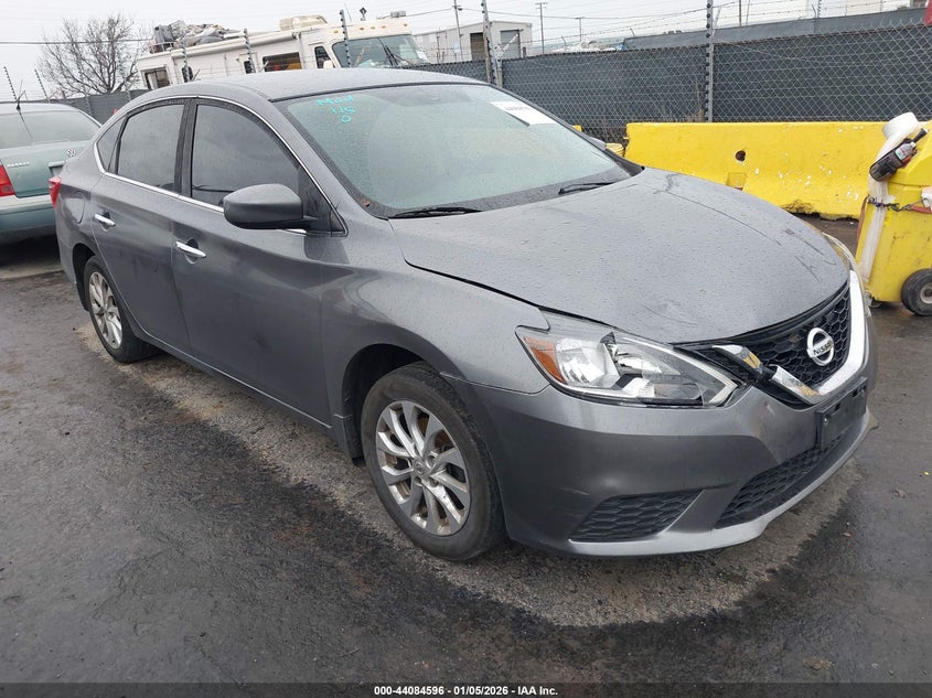 3N1AB7AP9JY324285 2018 Nissan Sentra Sv auction photo 1