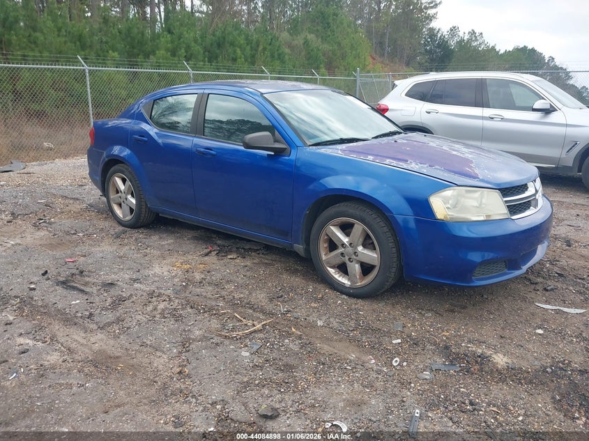 1C3CDZAB4DN688359 2013 Dodge Avenger Se auction photo 1