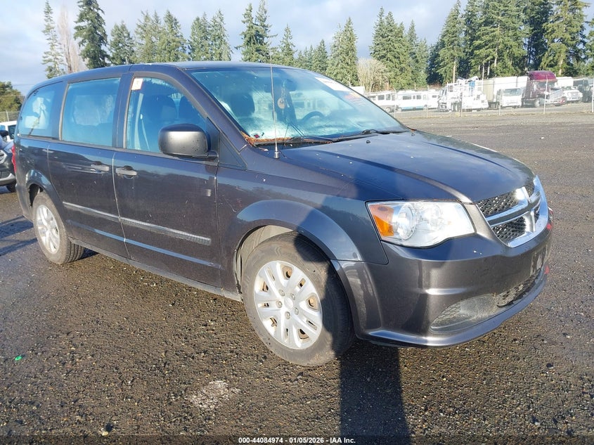 2C4RDGBG1GR263550 2016 Dodge Grand Caravan American Value Pkg auction photo 1