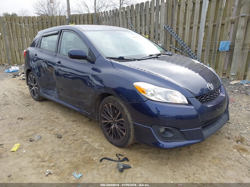 2T1KE40E29C019973 2009 Toyota Matrix S auction photo 1