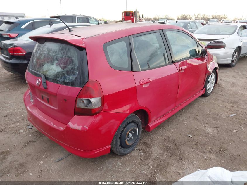 2008 Honda Fit Sport