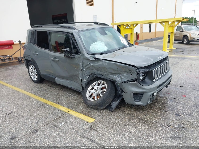 2020 Jeep Renegade Latitude, Перед, IAAI, VIN ZACNJABB0LPL33320