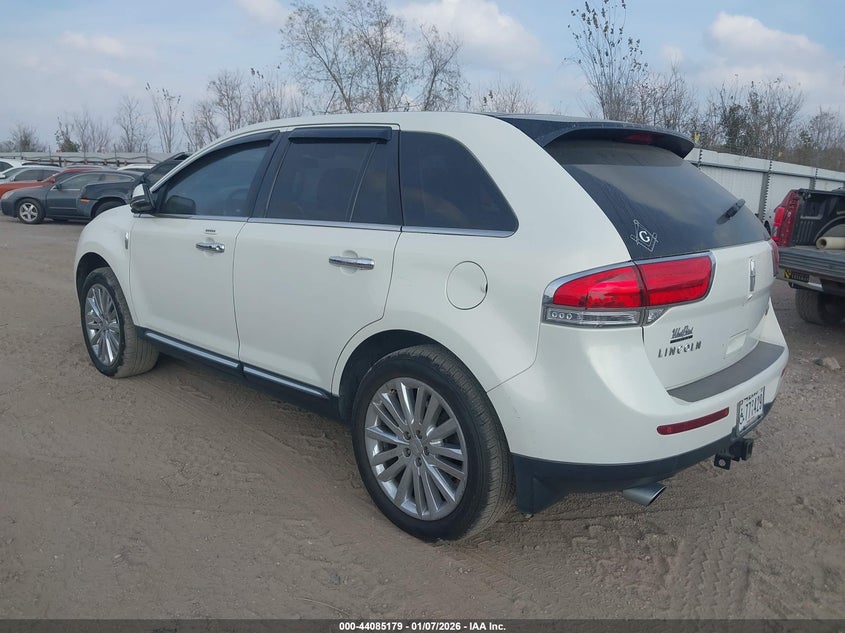 Vin: 2lmdj6jk8dbl26554, lot: 44581032, lincoln mkx 20133