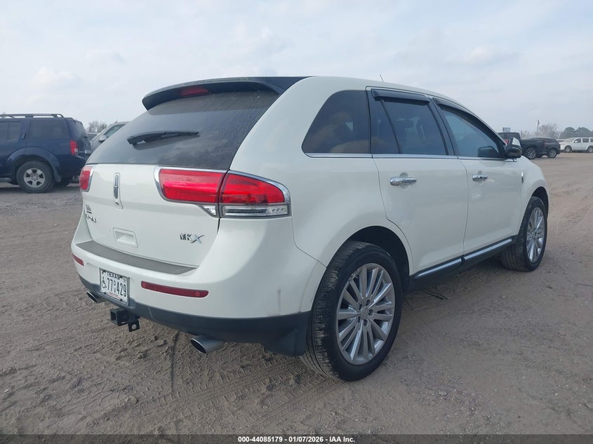 Vin: 2lmdj6jk8dbl26554, lot: 44581032, lincoln mkx 20134