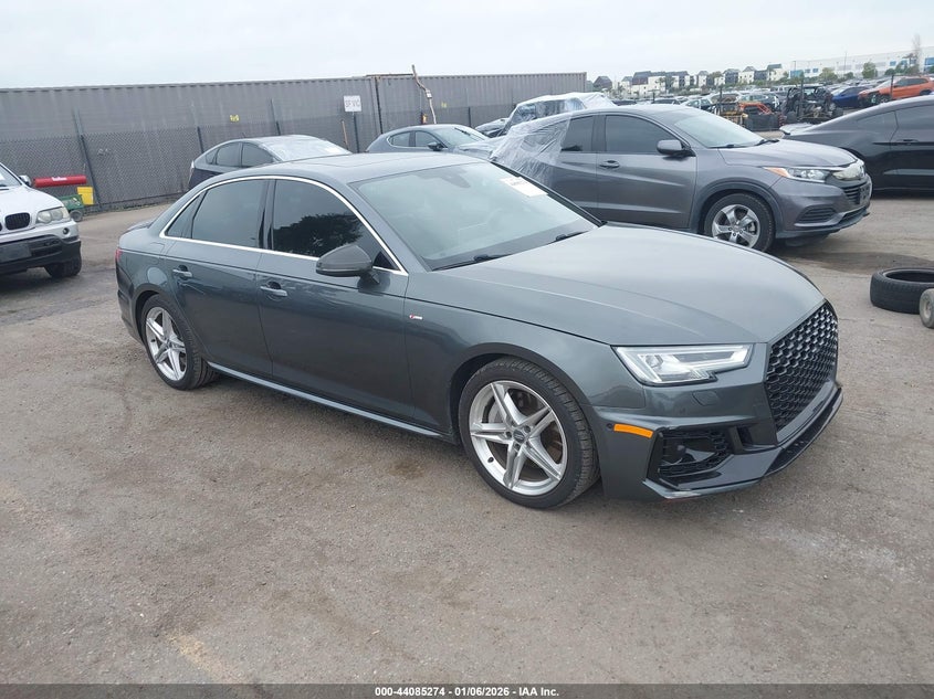 WAUPNAF44HN069348 2017 Audi A4 2.0T Premium auction photo 1