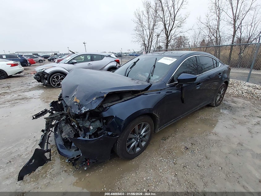 Vin: jm1gl1um6k1508222, lot: 44581286, mazda mazda6 sport 20192
