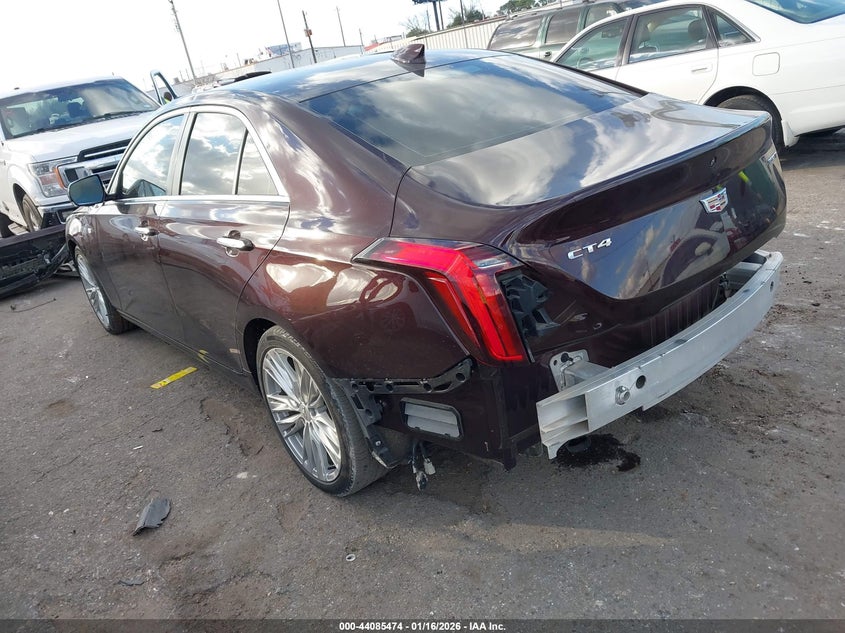 VIN 1G6DB5RK7M0117614 2021 CADILLAC CT4 PREMIUM LUXURY