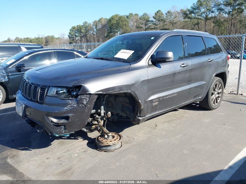 2017 Jeep Grand Cherokee Limited 75Th Anniversary Edition 4X4