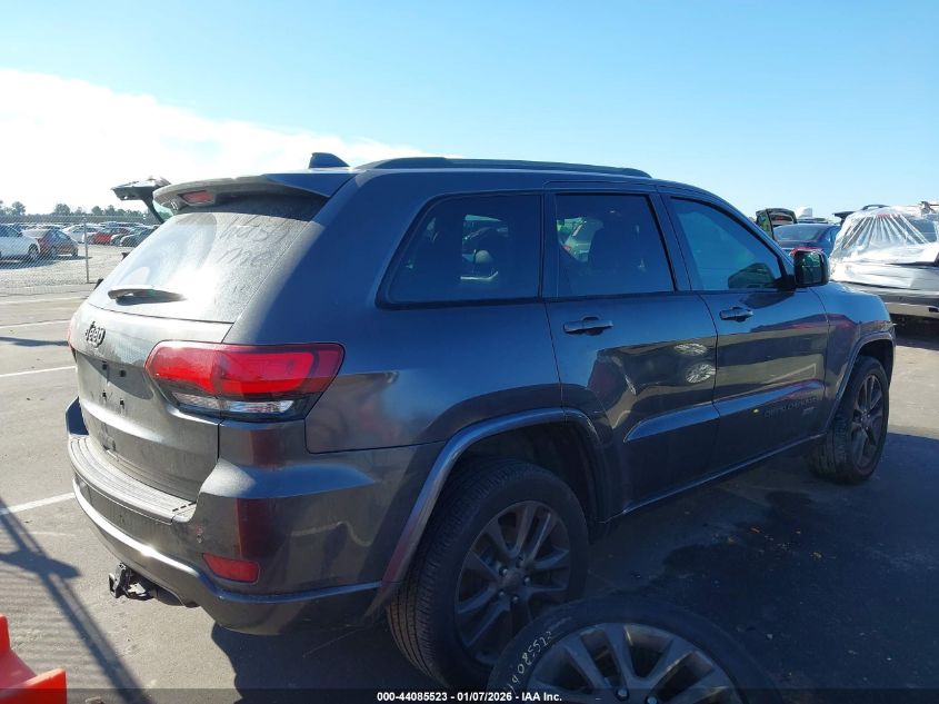 2017 Jeep Grand Cherokee Limited 75Th Anniversary Edition 4X4