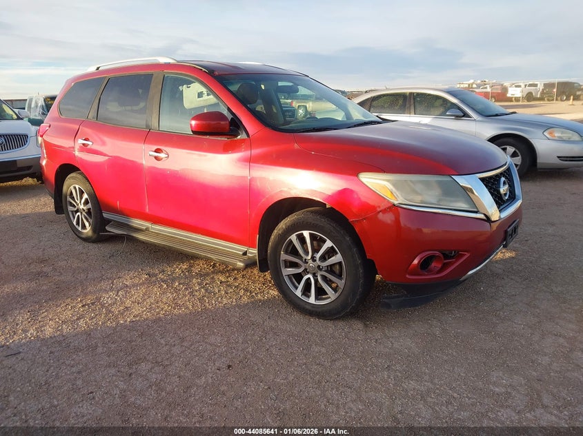 5N1AR2MN4DC651322 2013 Nissan Pathfinder Sv auction photo 1