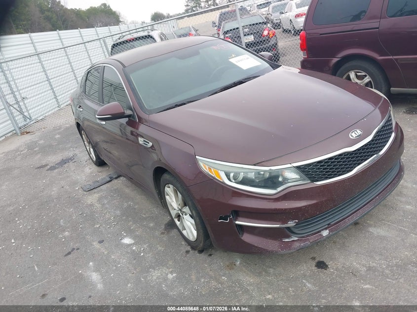 5XXGT4L37GG075886 2016 Kia Optima Lx auction photo 1