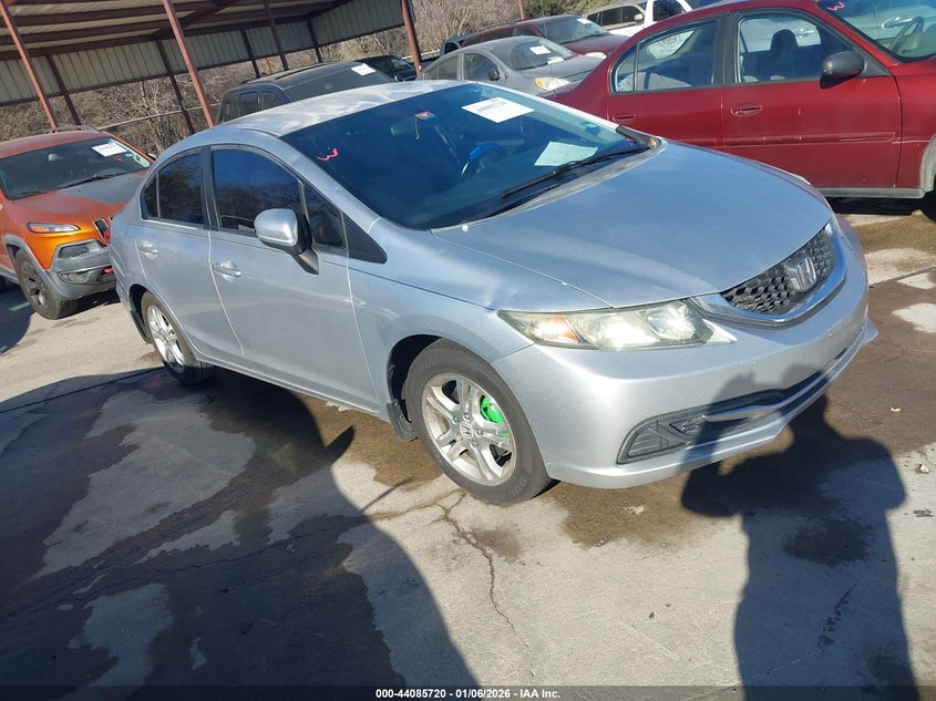 2HGFB2F58EH525511 2014 Honda Civic Lx auction photo 1