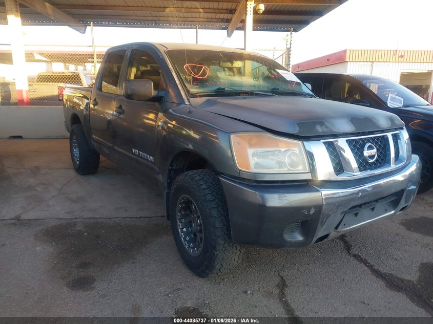 1N6AA07D38N358828 2008 Nissan Titan Le/Se auction photo 1