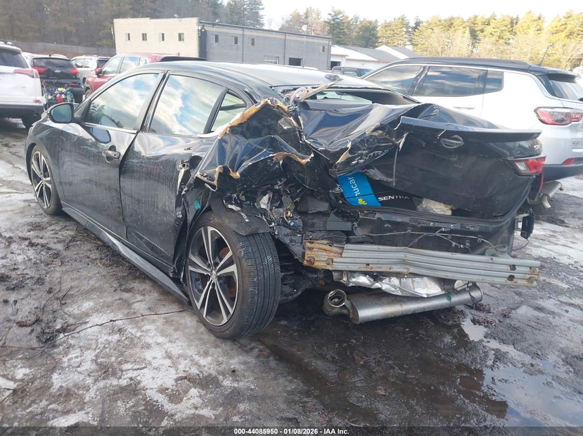VIN 3N1AB8DV1MY209989 2021 NISSAN SENTRA SR XTRONIC CVT