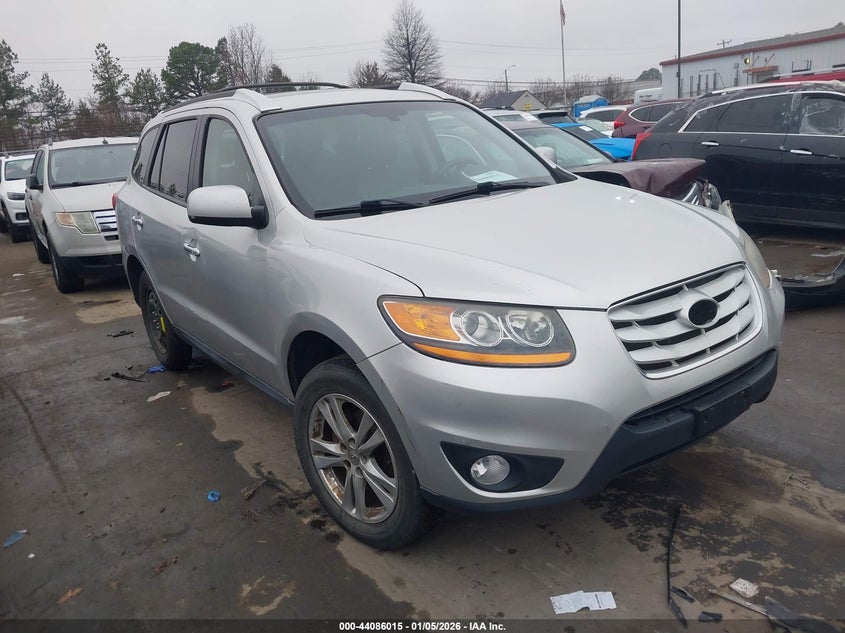 5XYZKDAG4BG060252 2011 Hyundai Santa Fe Limited V6 auction photo 1