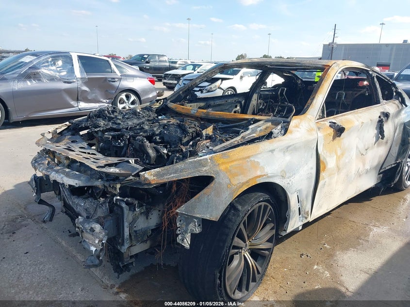 2019 Infiniti Q60 3.0T Luxe VIN: JN1EV7EKXKM230170 Lot: 44086209