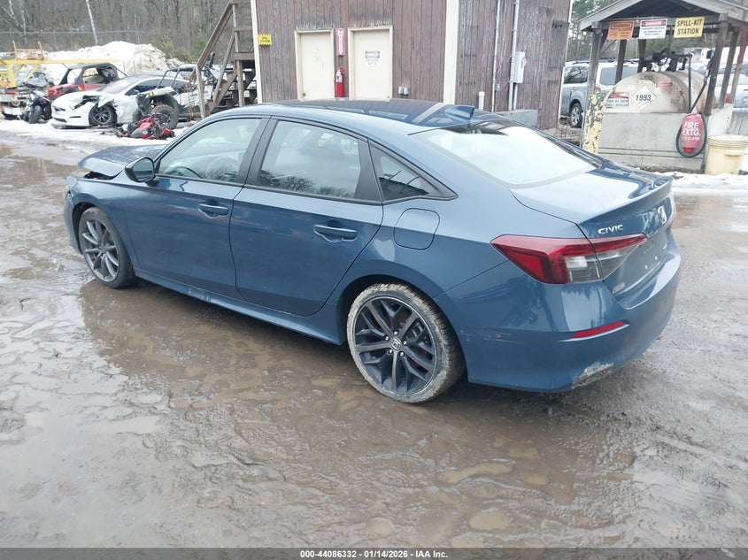VIN 2HGFE4F84SH344950 2025 HONDA CIVIC HYBRID SPORT/SPORT TOURING