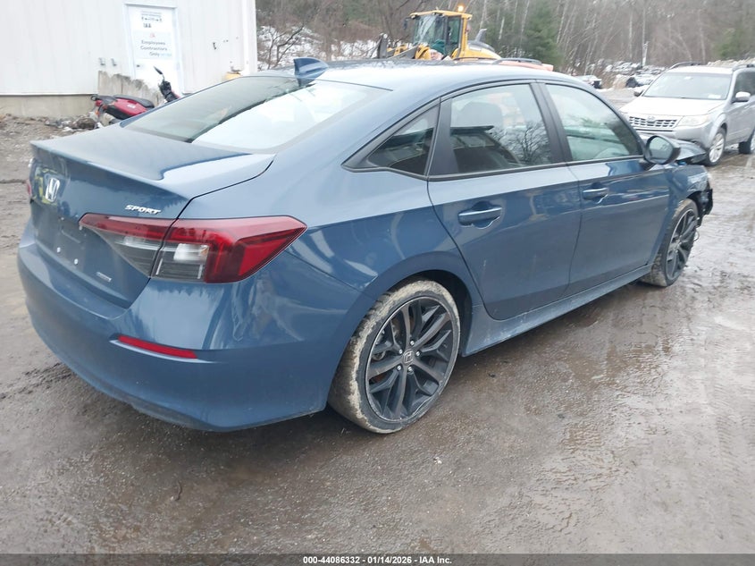 VIN 2HGFE4F84SH344950 2025 HONDA CIVIC HYBRID SPORT/SPORT TOURING