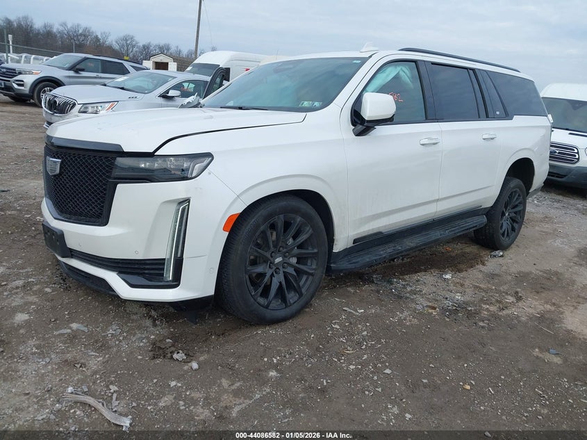 Auction sale of the 2024 CADILLAC ESCALADE ESV , vin: 1GYS4PKL5RR360669, lot number: 44086582