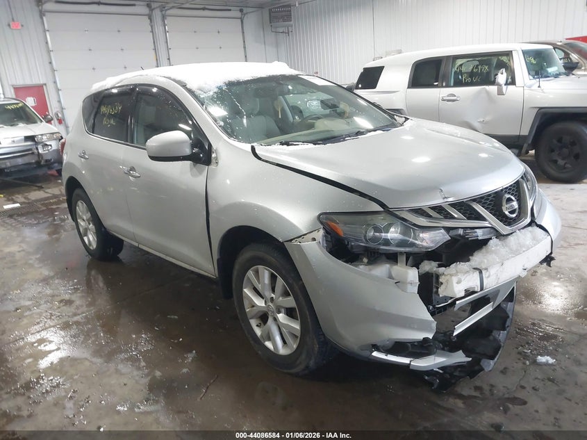 JN8AZ1MW1CW208036 2012 Nissan Murano S auction photo 1