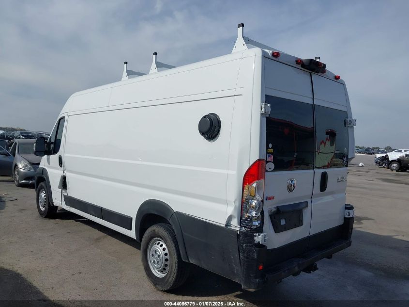 2024 Ram Promaster 3500 Cargo Van Tradesman High Roof 159 Wb Ext W/Pass Seat