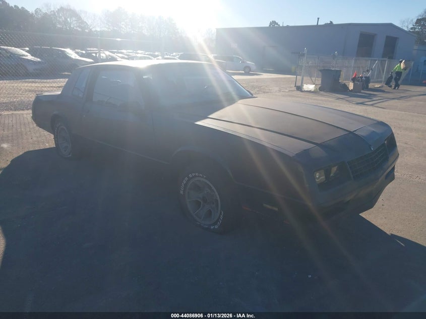 1G1GZ11G0HP138980 1987 Chevrolet Monte Carlo auction photo 1