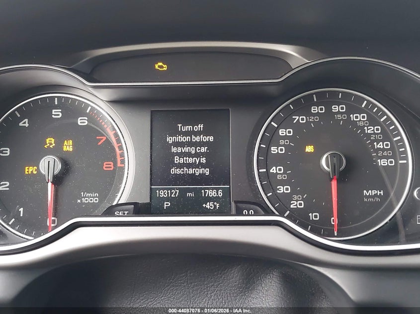 2014 Audi A4 2.0T Premium VIN: WAUAFAFL1EN019402 Lot: 44087076